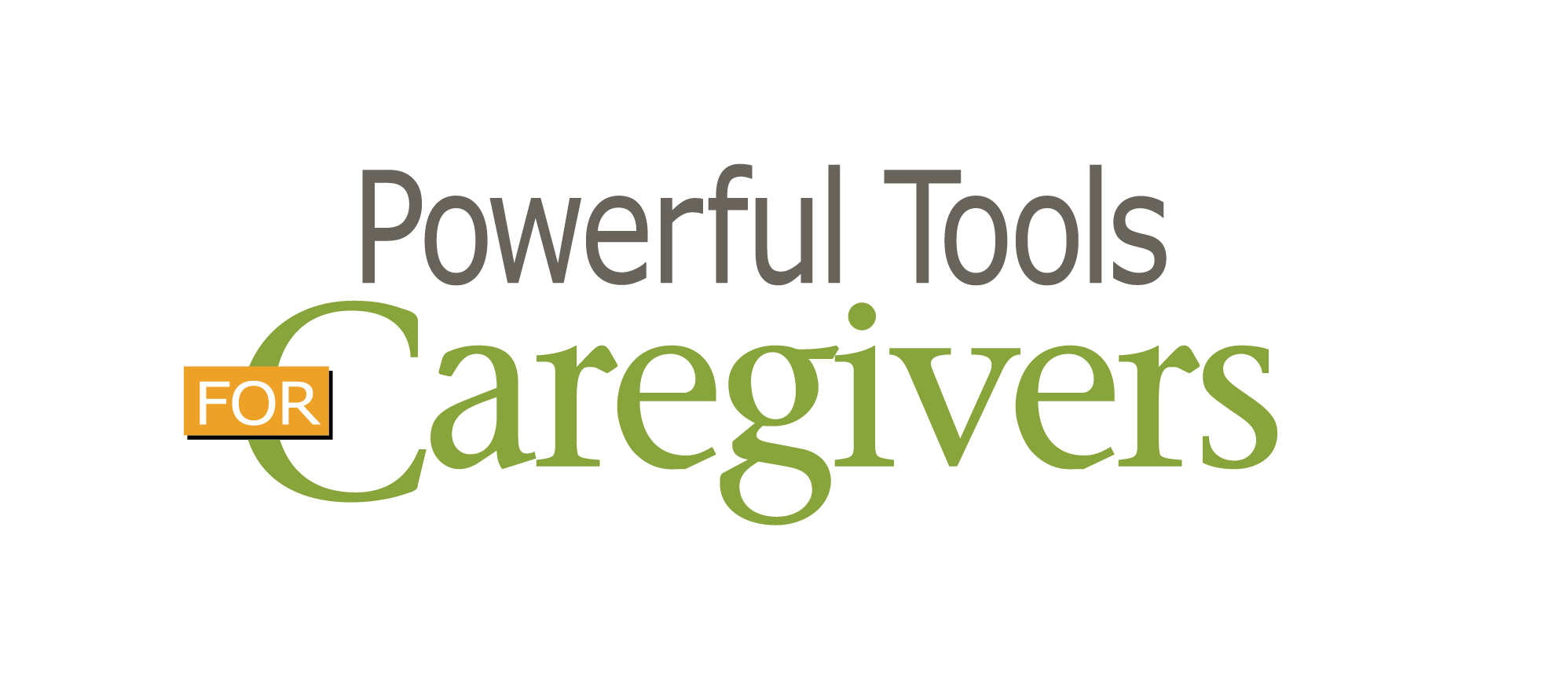 Powerful Tools for Caregivers Logo